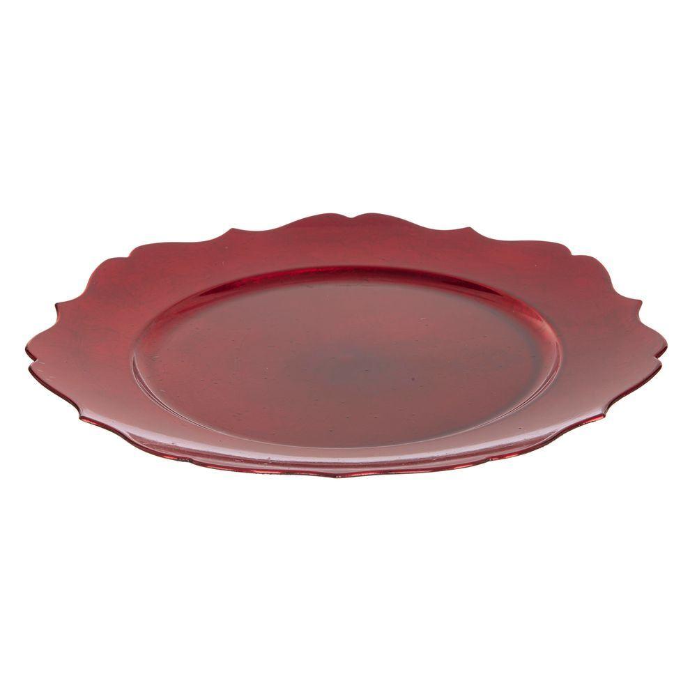 Sottopiatto Merletto Rosso - Rosso - Casalinghi | Mikasa