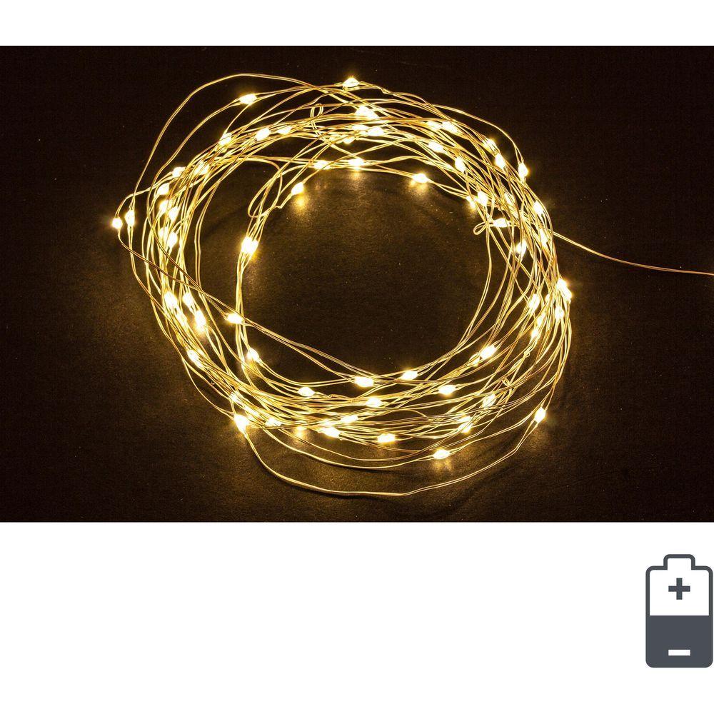 80Microled Classic Batteria Ip20 Calda - Luci | Mikasa