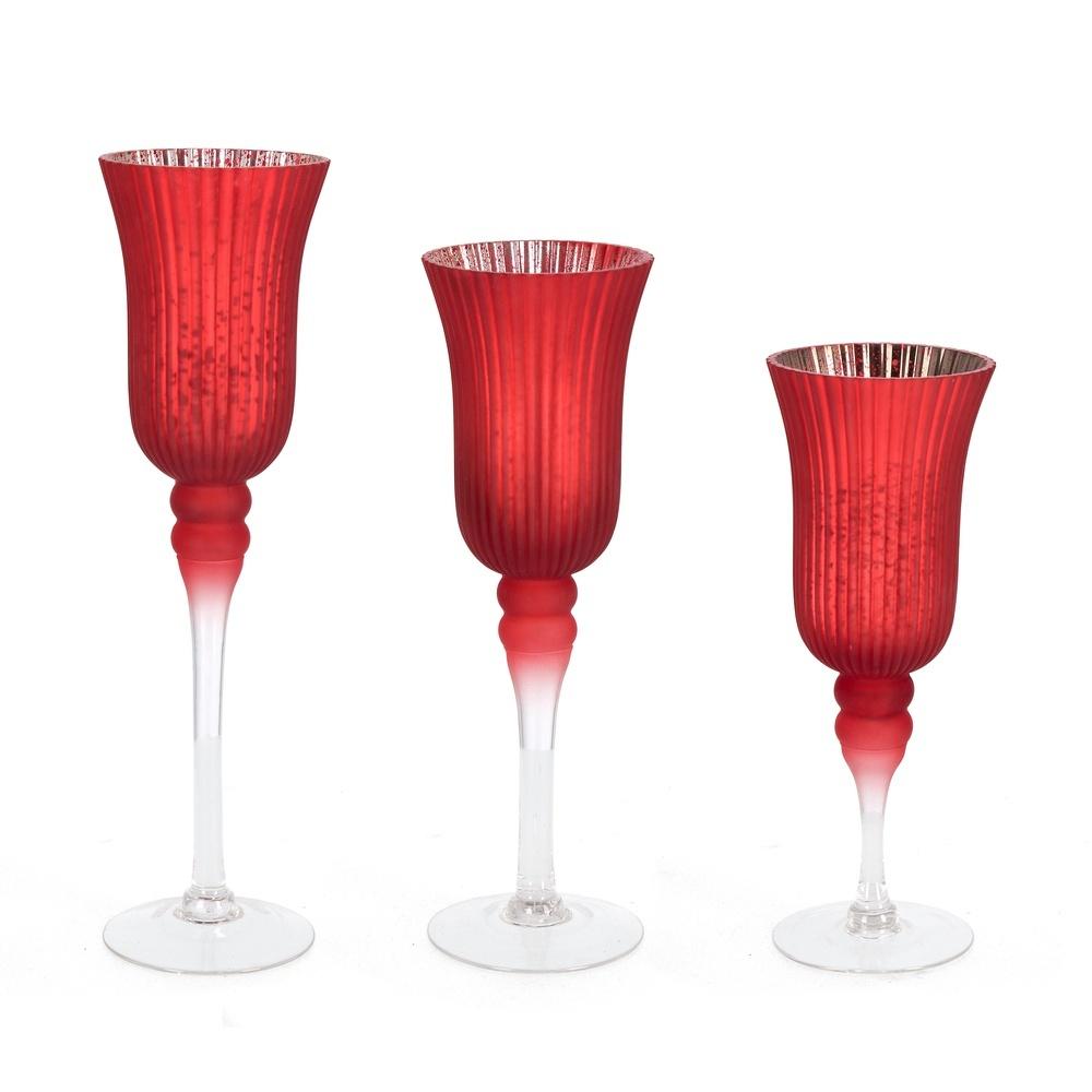 SET3 P.CANDELA 1P DALIT CALICE ROSSO OP