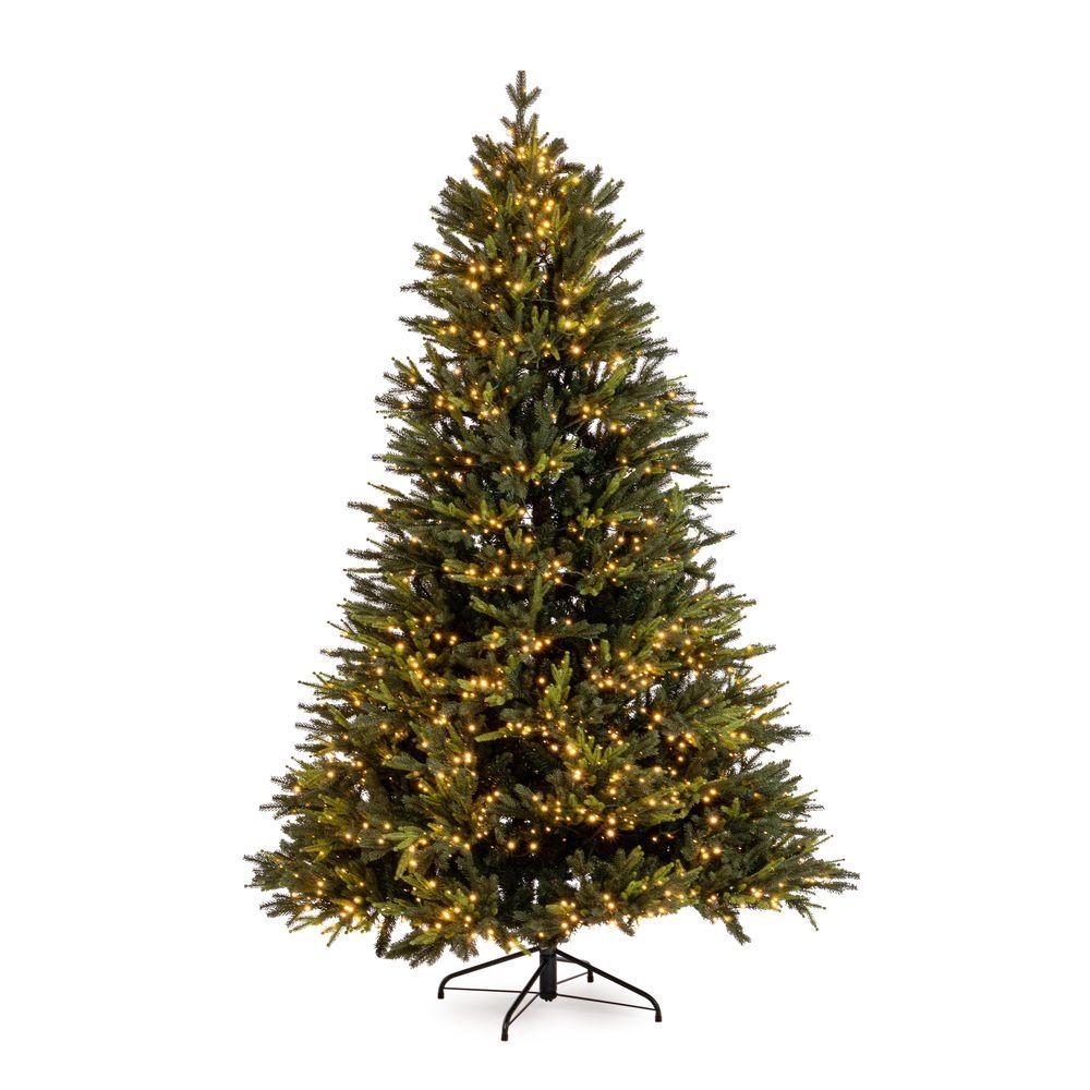 Albero Berkshire H150-2317Rami 800Led - Plastica Verde - Alberi | Mikasa