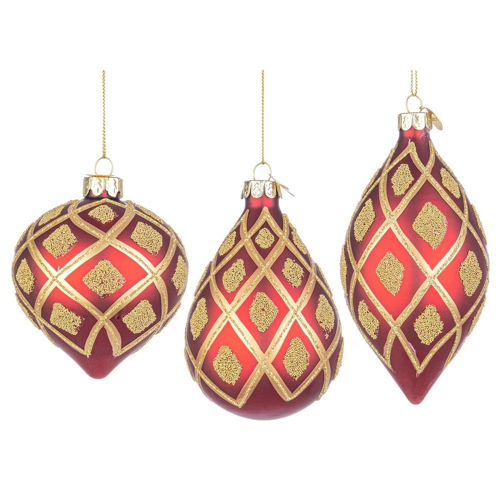 Pendaglio Vt Glint Rosso-Oro Ass3