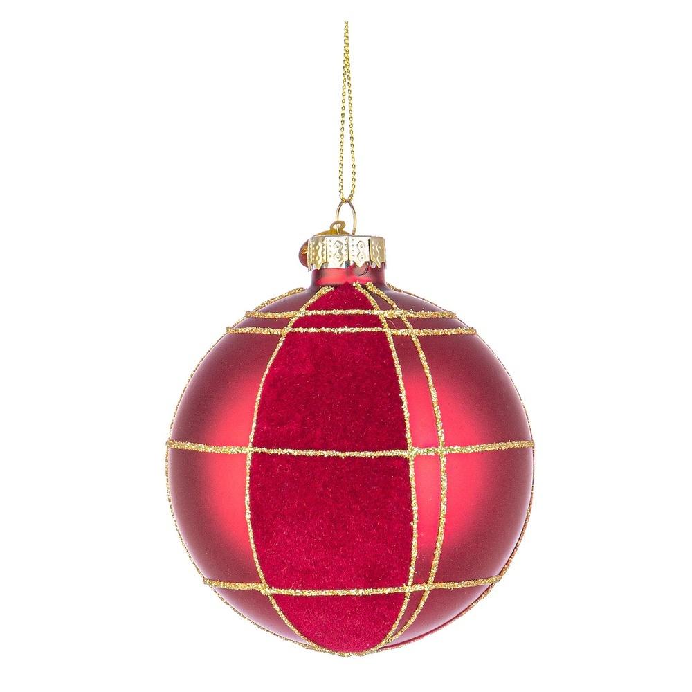 Sfera Vt Velvety Rosso D80.