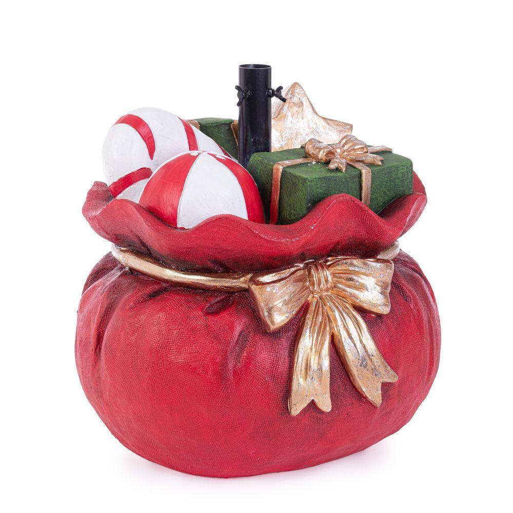 Base Albero Gift Bag Rosso D44X38,5H