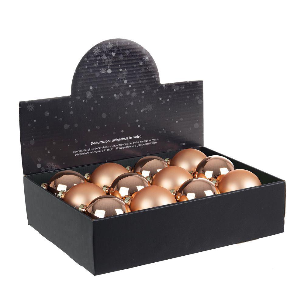 Display12 Sfera Vt Pesca Ass D80 712Sm - Assortito - Addobbi Albero | Mikasa