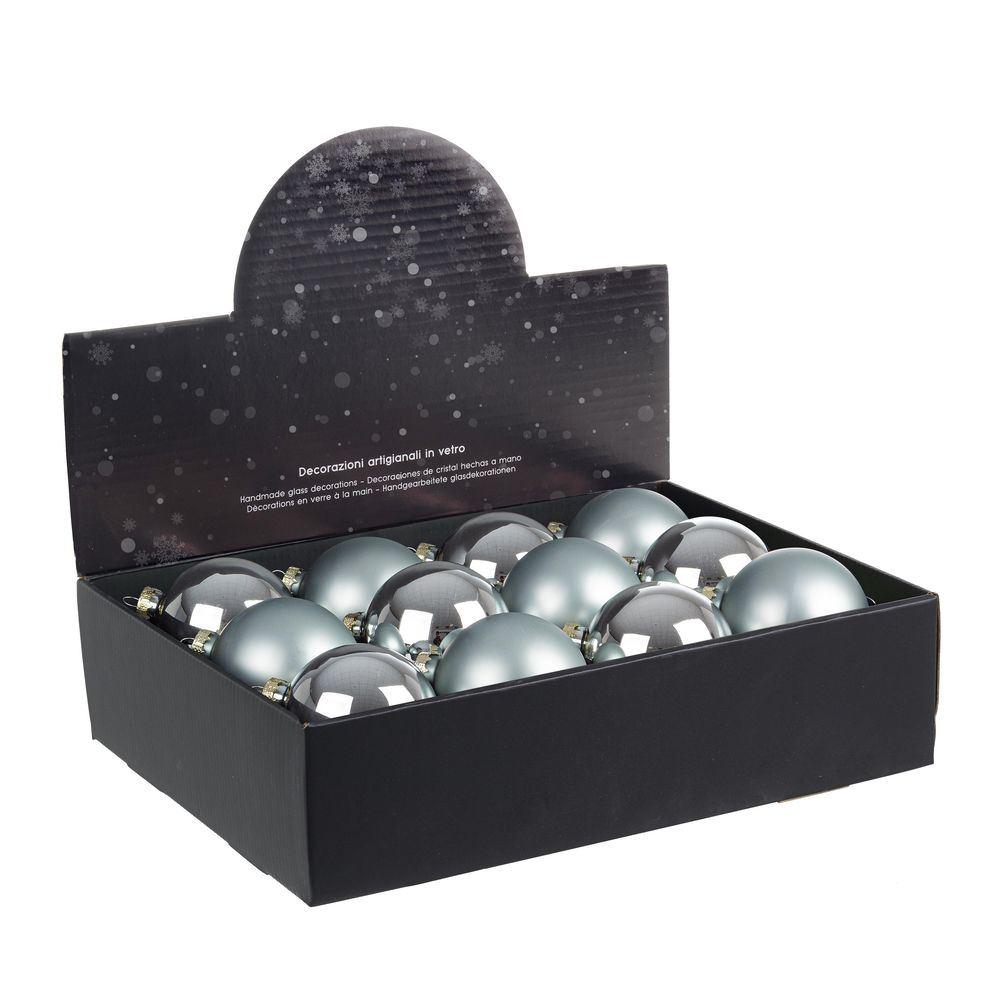 Display12 Sfera Vt Vapore Ass D80 6197Sm - Assortito - Addobbi Albero | Mikasa