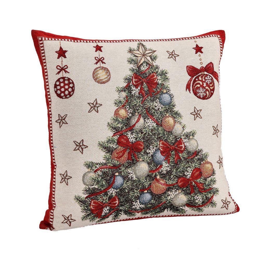 Fodera Cuscino Mabel Bia C-Albero 45X45 - Bianco - Tessile | Mikasa