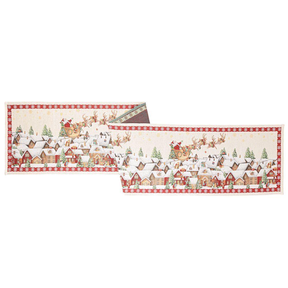 Runner Lapland Bianco 183X33 - Bianco - Tessile | Mikasa