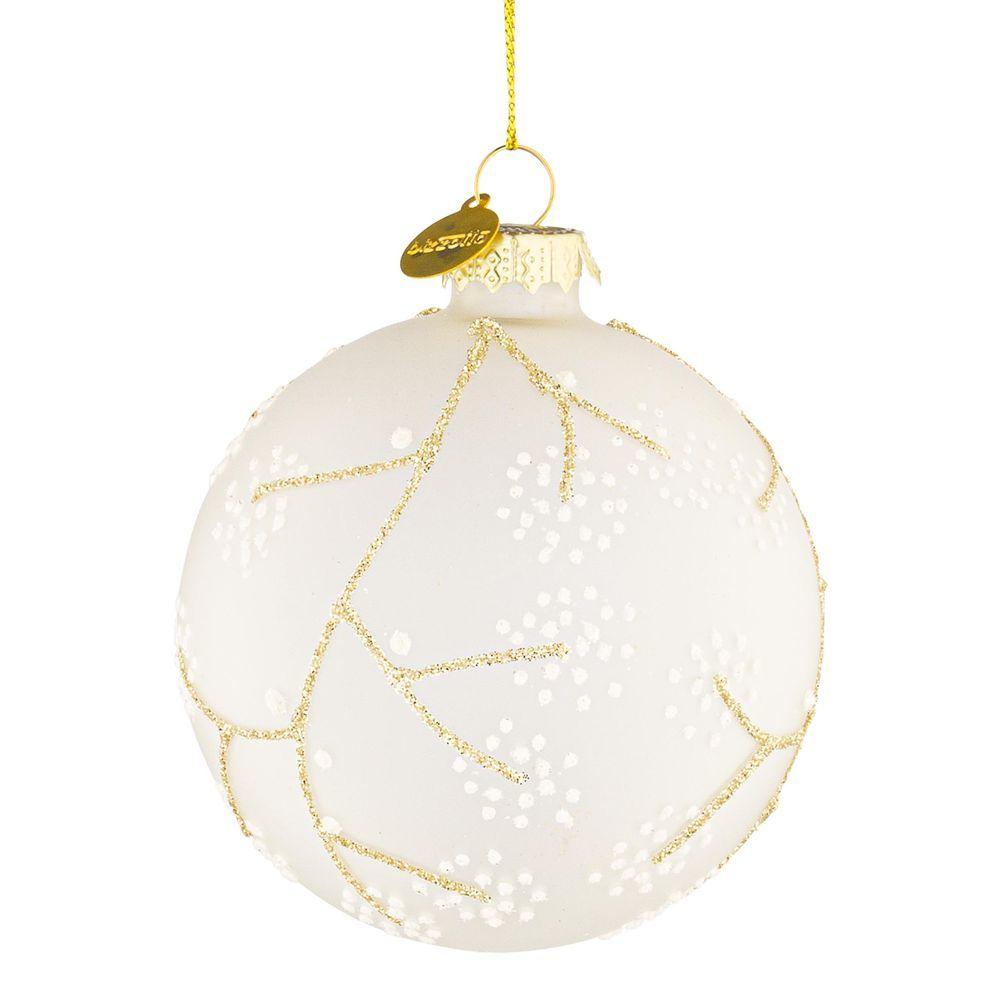 Sfera Vt Floral Bianco Op D80