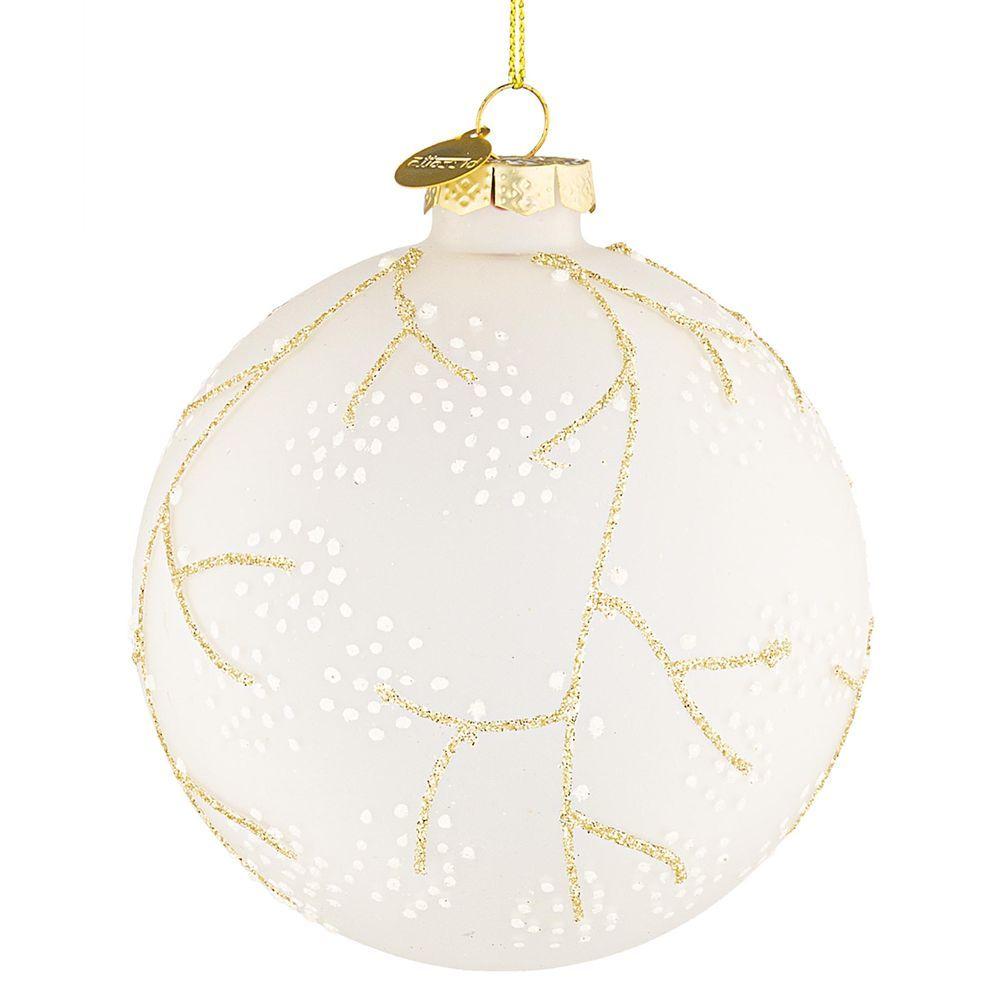 Sfera Vt Floral Bianco Op D100