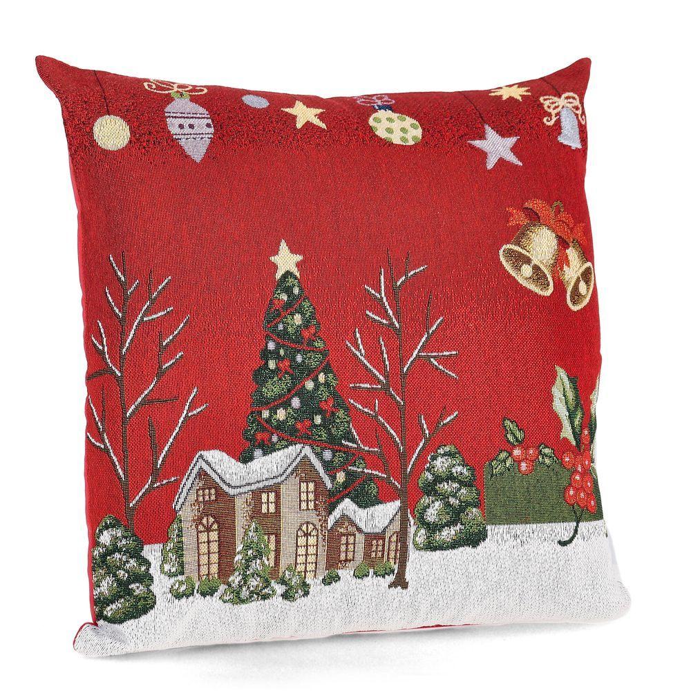 Fodera Cuscino Magical Rosso 45X45 - Rosso - Tessile | Mikasa