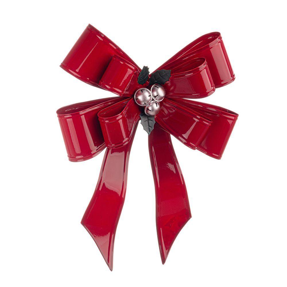 Decorazione Fiocco Alberte Rosso H41,5 - Vetro Rosso - Addobbi Albero | Mikasa