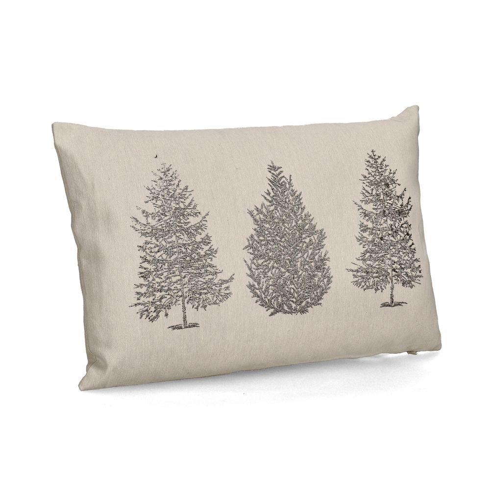 Cuscino Kimberley Bianco C-Pino 50X30 - Legno Bianco - Tessile | Mikasa