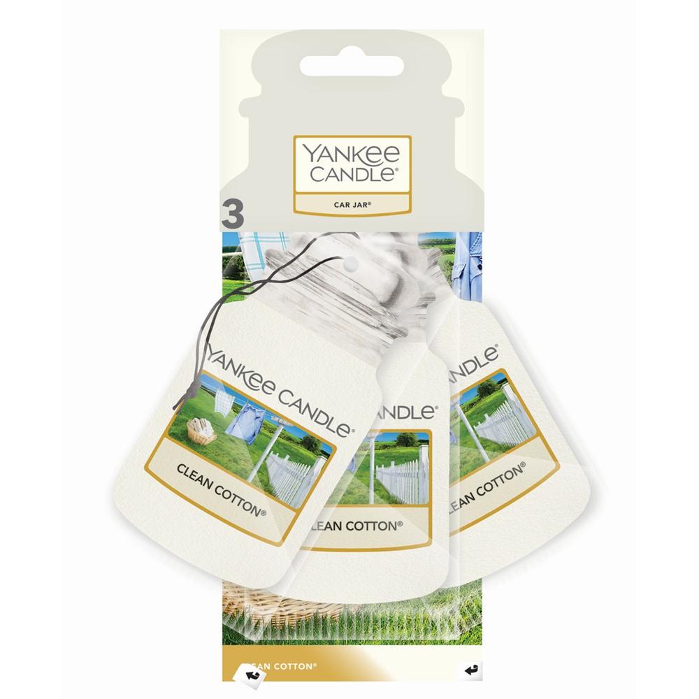 Clean Cotton - 3Pack Carjar - Cotone Bianco - Auto | Mikasa