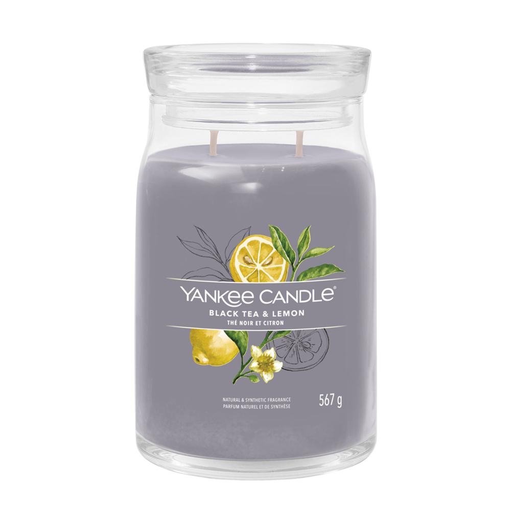 Black Tea & Lemon - Giara Grande 2 Stoppini - Vetro Nero - Giare | Mikasa