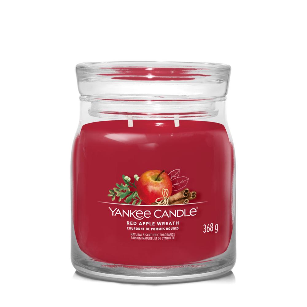 Red Apple Wreath - Giara Media 2 Stoppini - Vetro Rosso - Giare | Mikasa