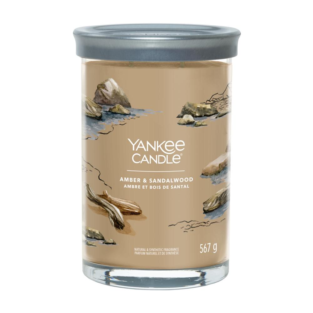 Amber & Sandalwood - Tumbler Grande - Cera Di Soia Beige - Tumbler | Mikasa