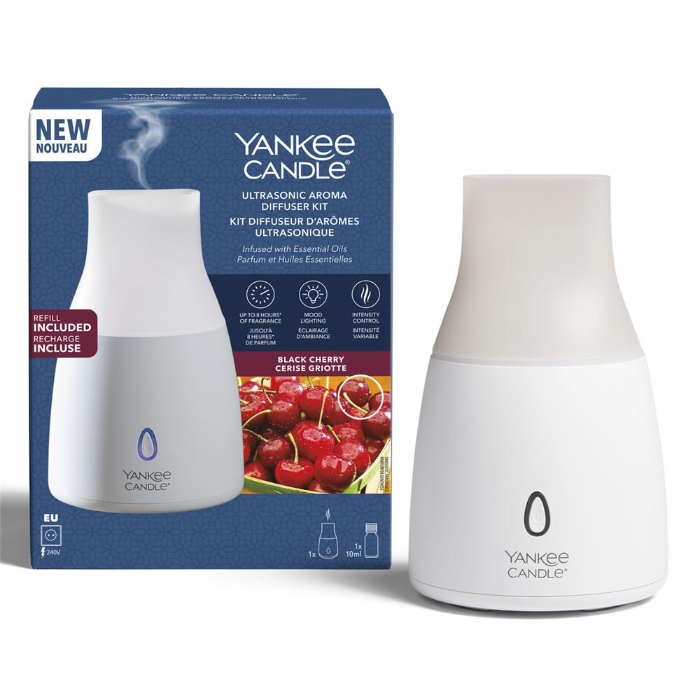 Kit Base Diffusore Di Fragranza Ad Ultrasuoni - Black Cherry - Nero - Ultrasuoni | Mikasa