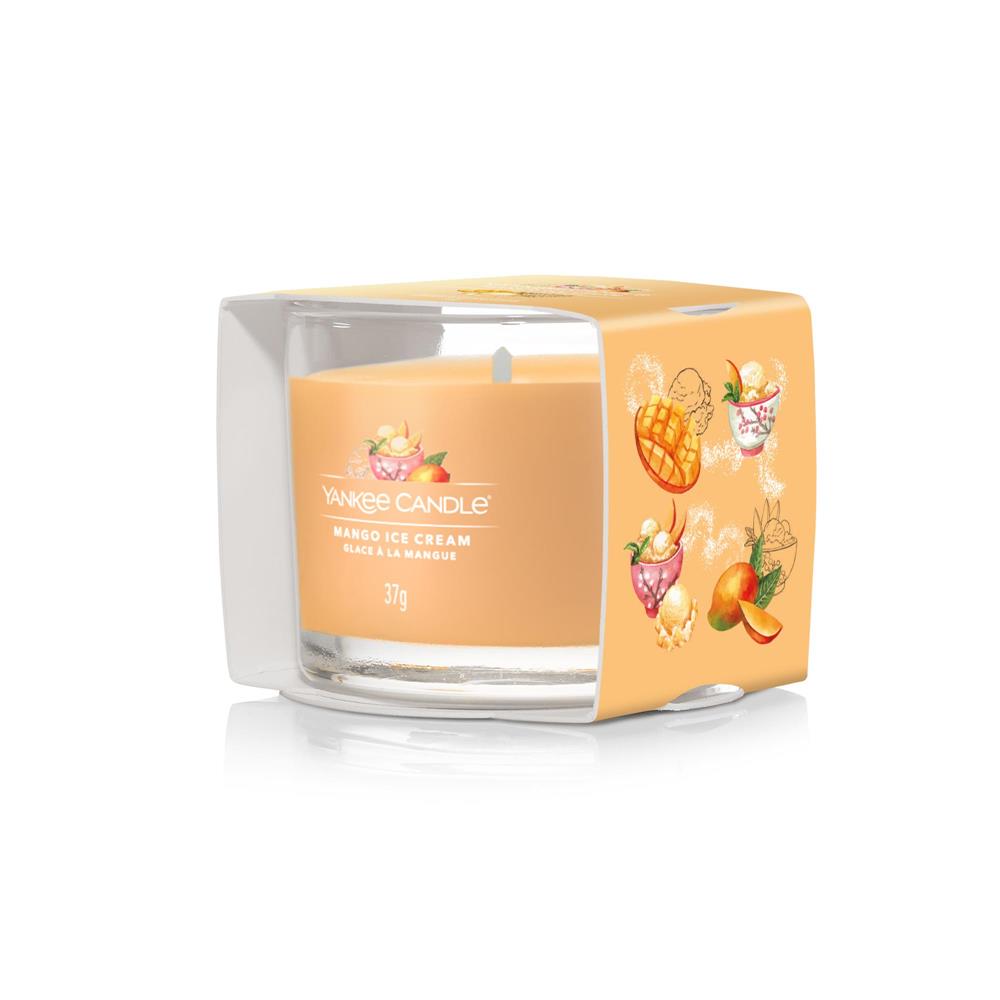 Mango Ice Cream - 1 Filled Votive - Crema - Filled Votive | Mikasa