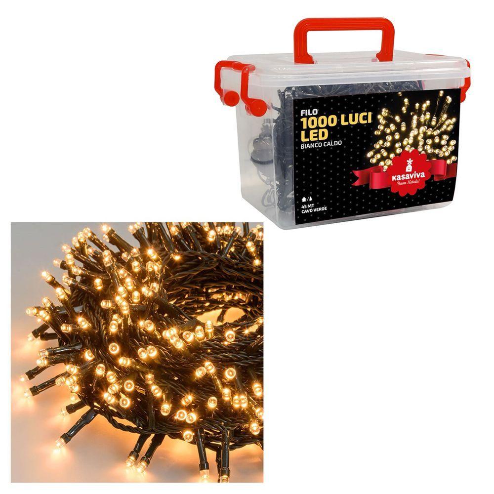 Filo Led 1000 Bianco In Box - Bianco - Luci | Mikasa