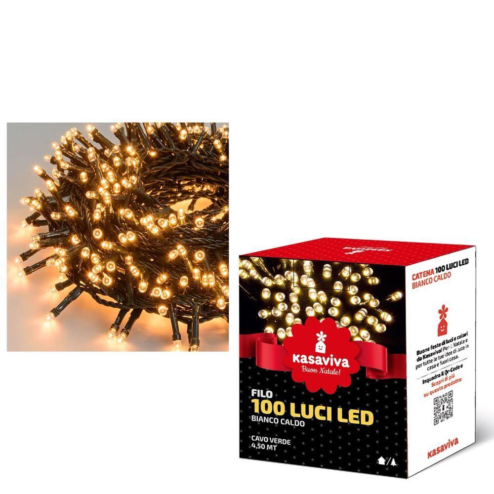Filo Led 100 Bianco - Bianco - Luci | Mikasa