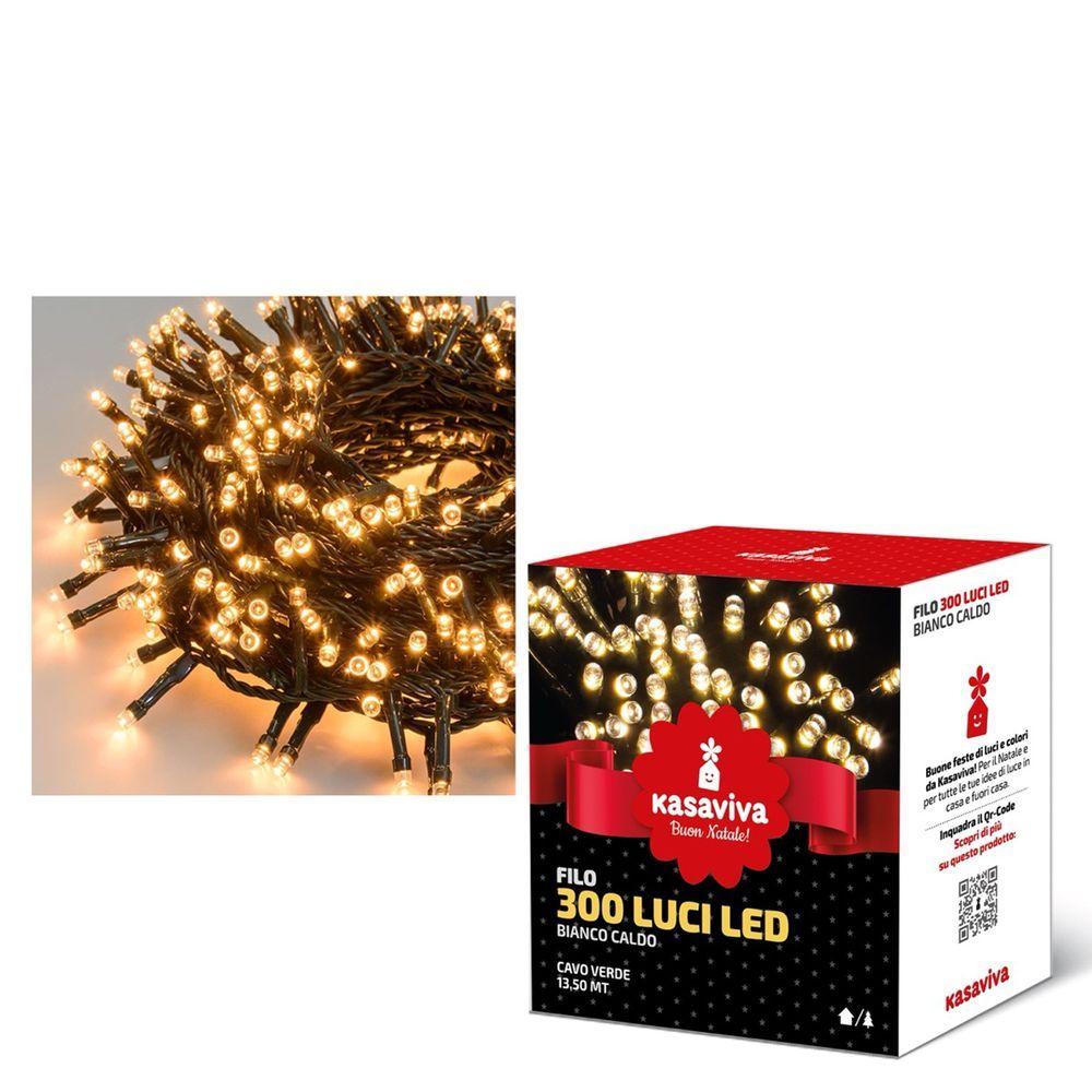 Filo Led 300 Bianco - Bianco - Luci | Mikasa
