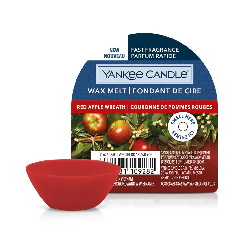 Red Apple Wreath - Cera Da Fondere - Cera Rosso - Cera Da Fondere | Mikasa
