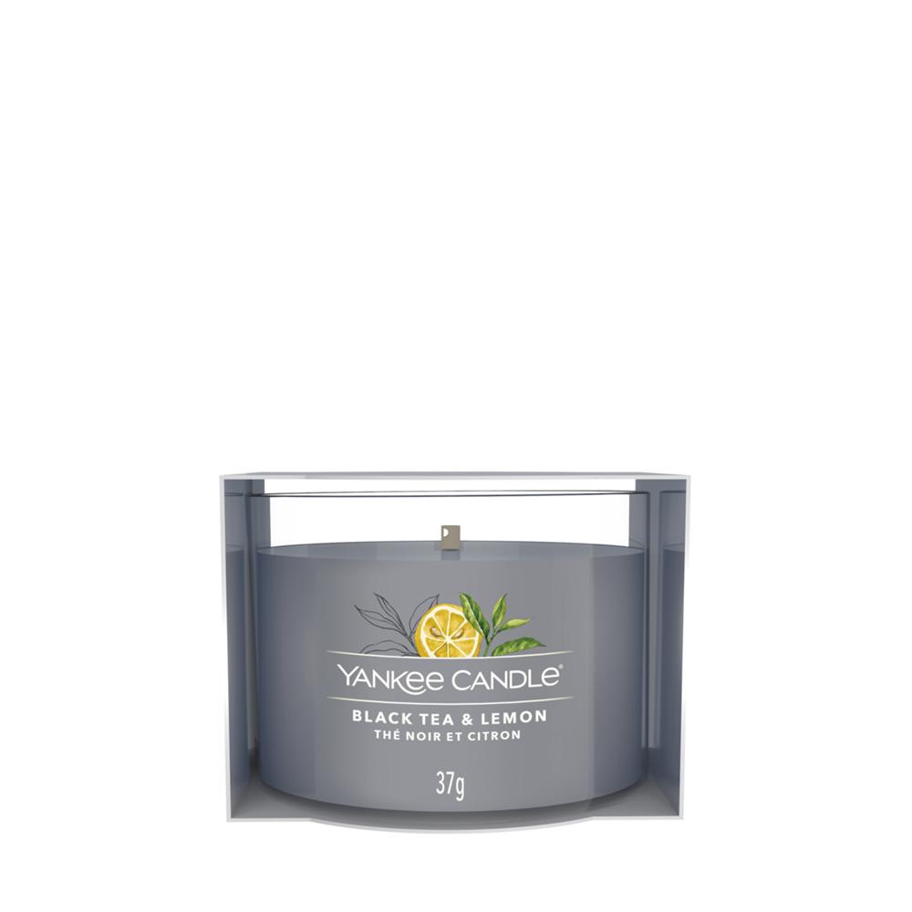 Black Tea & Lemon - 1 Filled Votive - Nero - Filled Votive | Mikasa