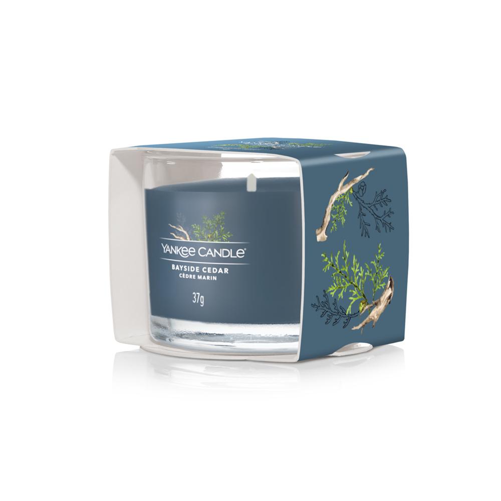 Bayside Cedar - 1 Filled Votive - Blu - Filled Votive | Mikasa