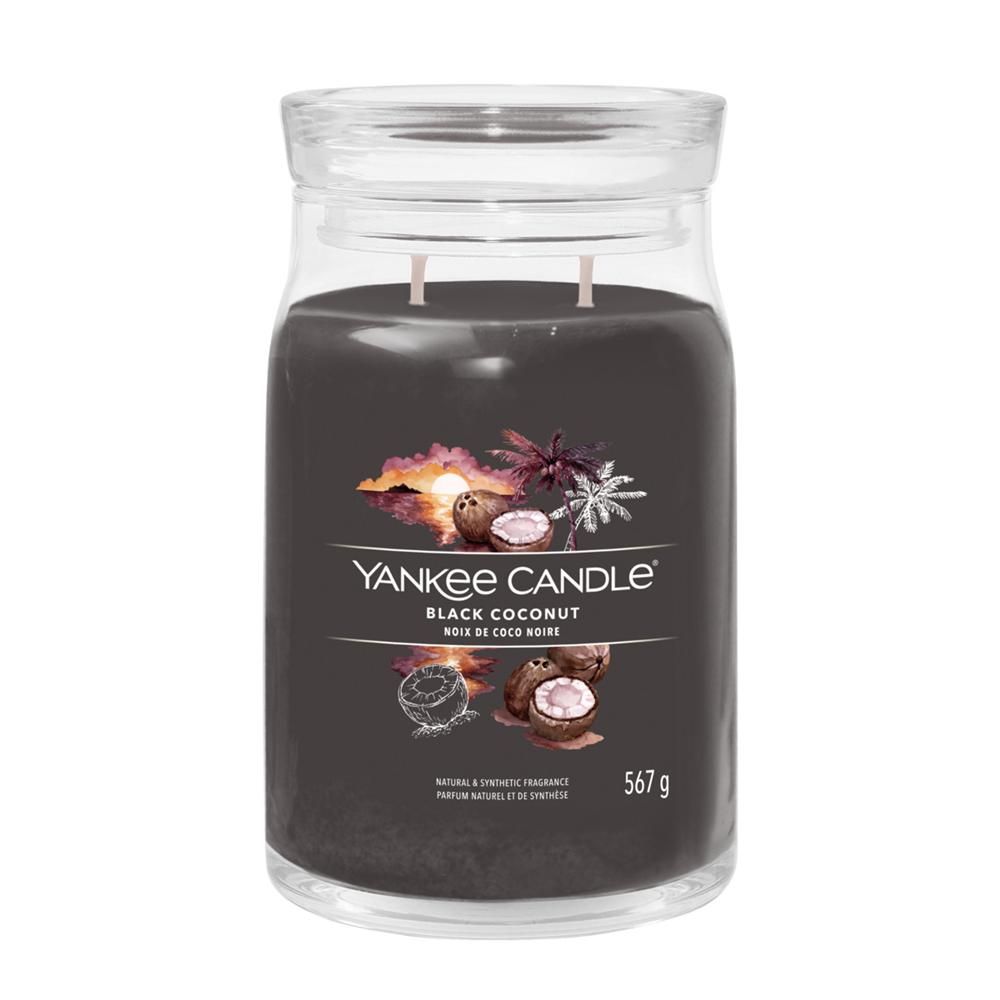 Black Coconut - Giara Grande 2 Stoppini - Vetro Nero - Giare | Mikasa