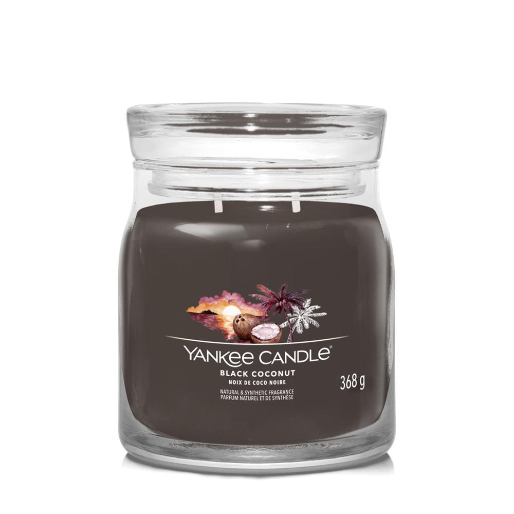 Black Coconut - Giara Media 2 Stoppini - Vetro Nero - Giare | Mikasa
