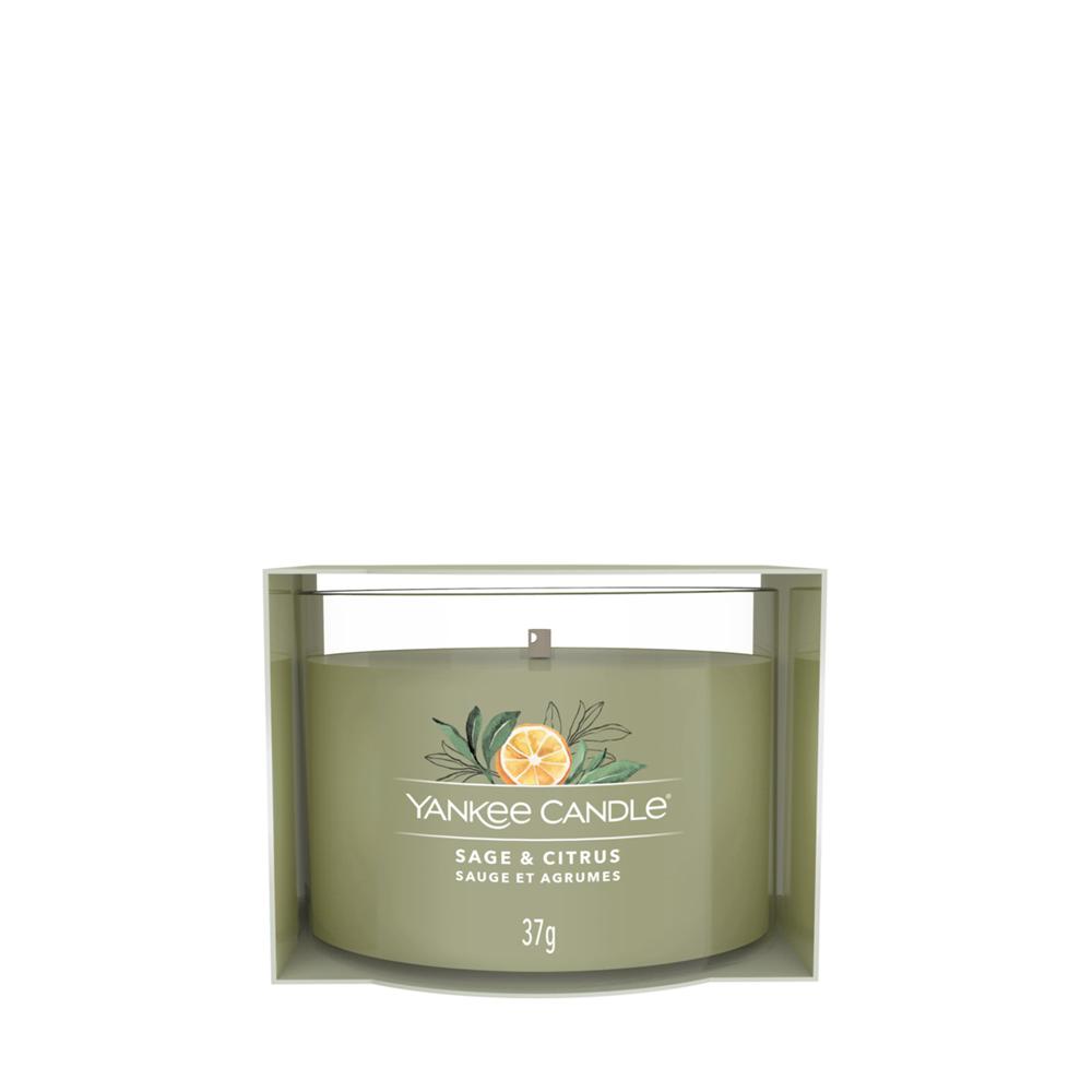 Sage & Citrus - 1 Filled Votive - Verde - Filled Votive | Mikasa