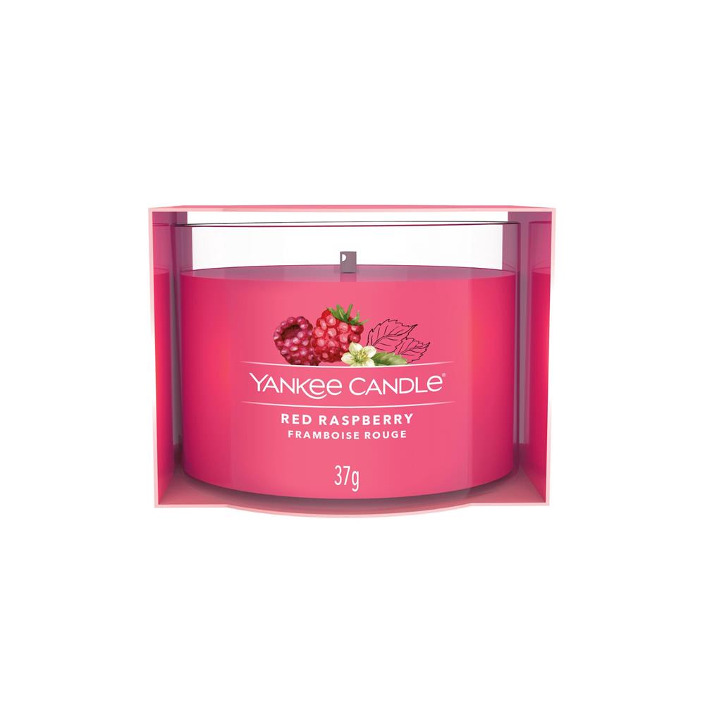 Red Raspberry - 1 Filled Votive - Rosso - Filled Votive | Mikasa