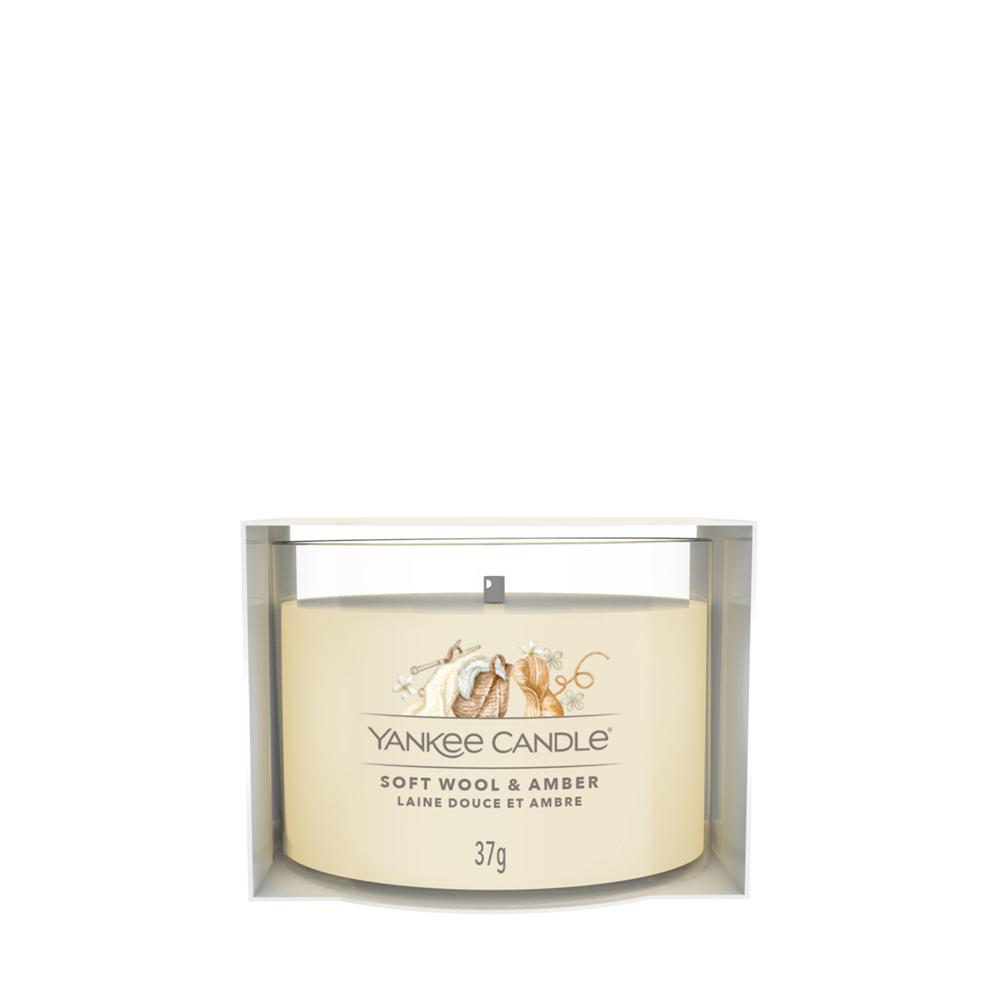 Soft Wool & Amber - 1 Filled Votive