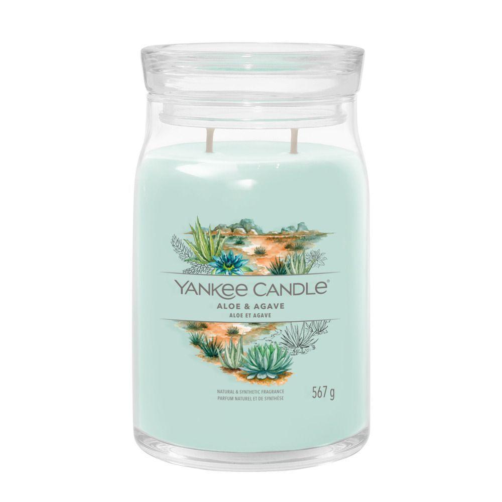 Aloe & Agave - Giara Grande 2 Stoppini - Vetro Blu - Giare | Mikasa