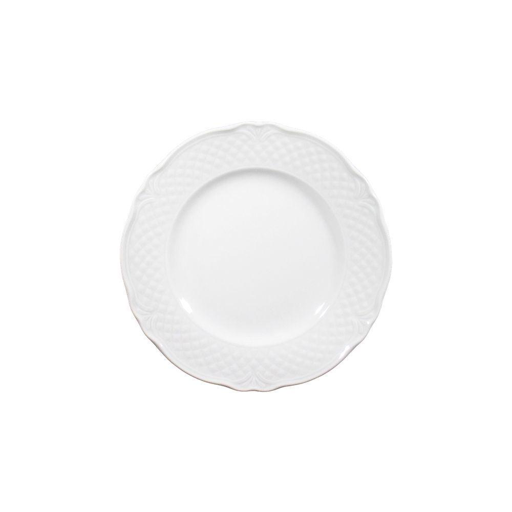 Piatto Frutta  21 cm. Magala Bianco