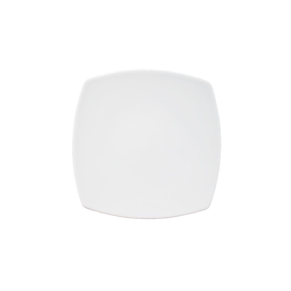 Piatto Frutta Quadro  21 cm. Tokio Bianco - Ceramica Bianco - Piatti | Mikasa