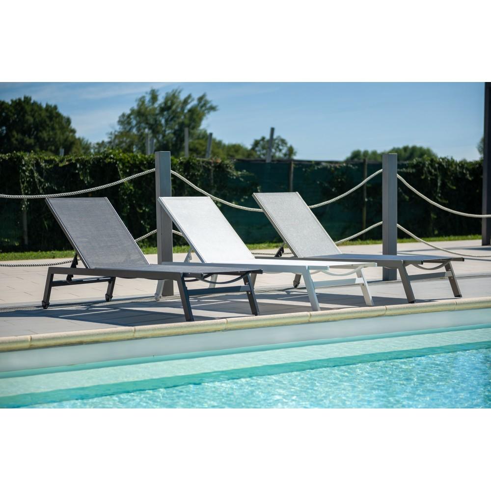Minotauro Lettino Bianco 193*60*32Cm - Metallo Bianco - Lettini | Mikasa
