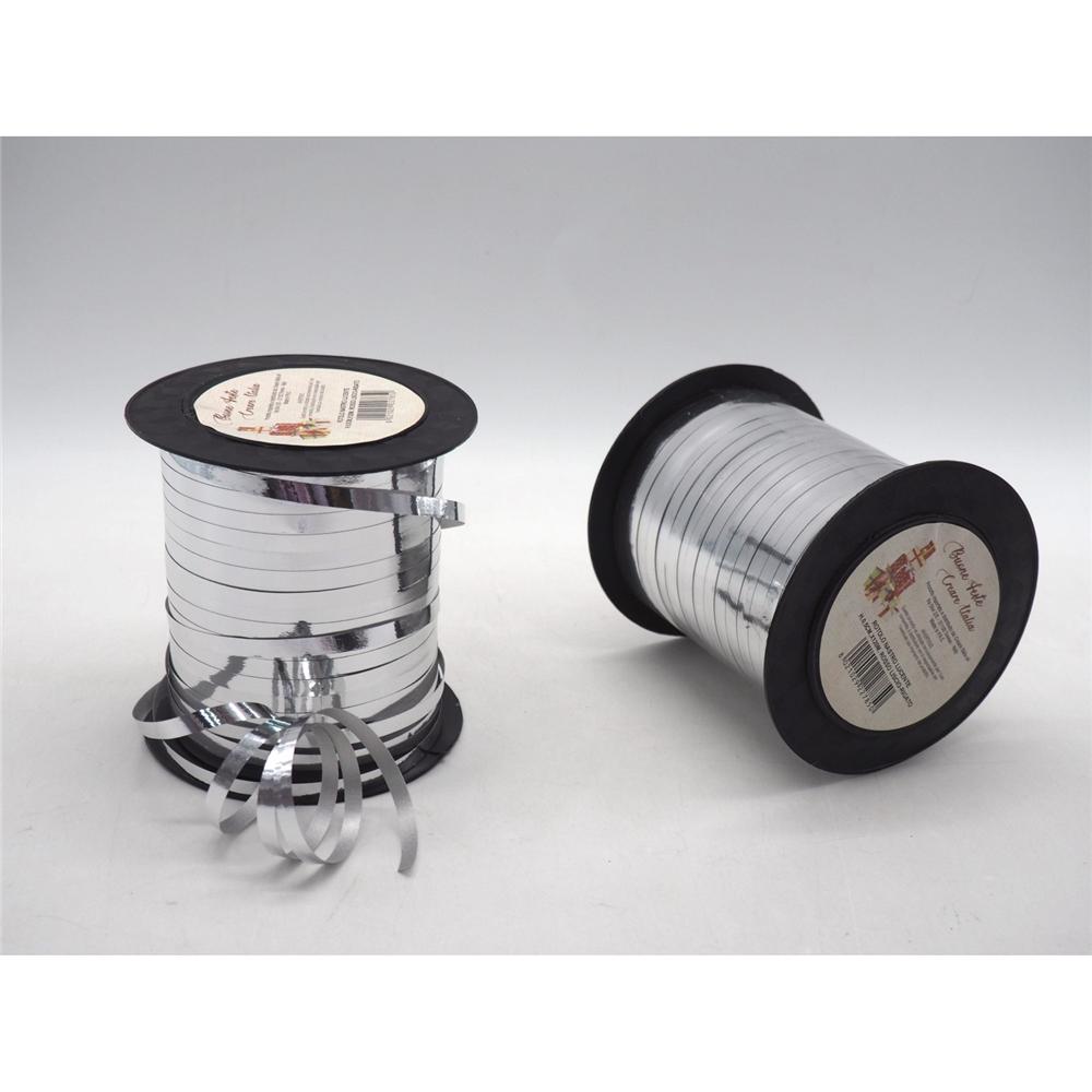 Rotolo Nastro Lucente H.0,5Cm.X120M. Argento Liscio-Rigato - Argento - Nastrini & Ribbon | Mikasa