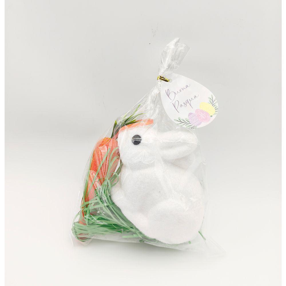 Sacchetto Coniglio C/Carota/Paglia H10X13Cm