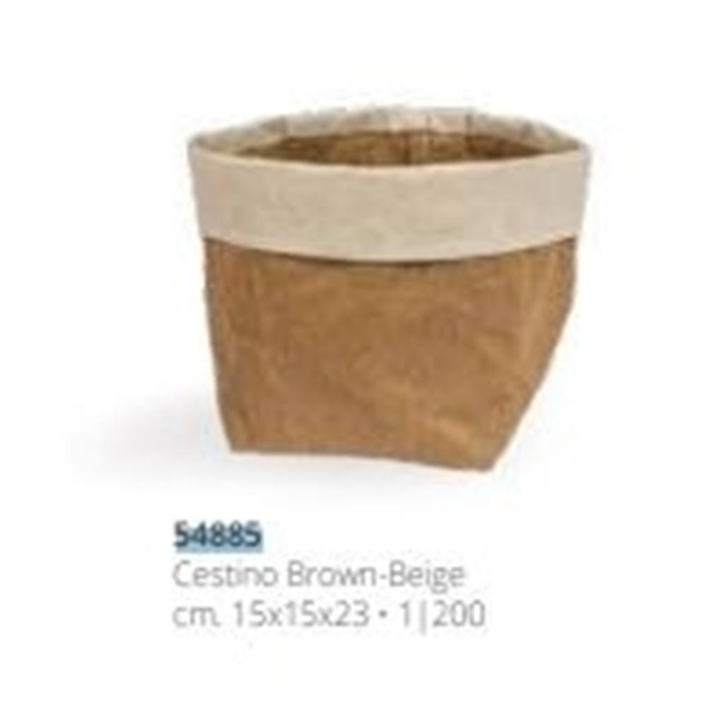 Bread Cestino 15X15X23 Brown-Beige - Beige - Ceste | Mikasa