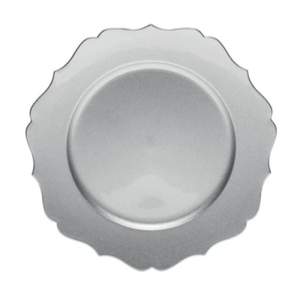Tablemat  Sottopiatto Cm.33 Lea Grigio - Grigio - Piatti | Mikasa