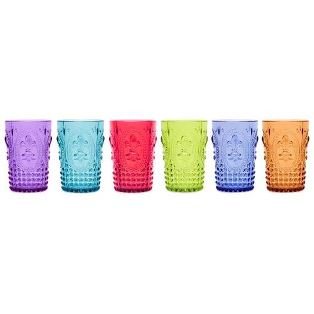 Swami  Set 6 Bicchieri Arlecchino Ml.400