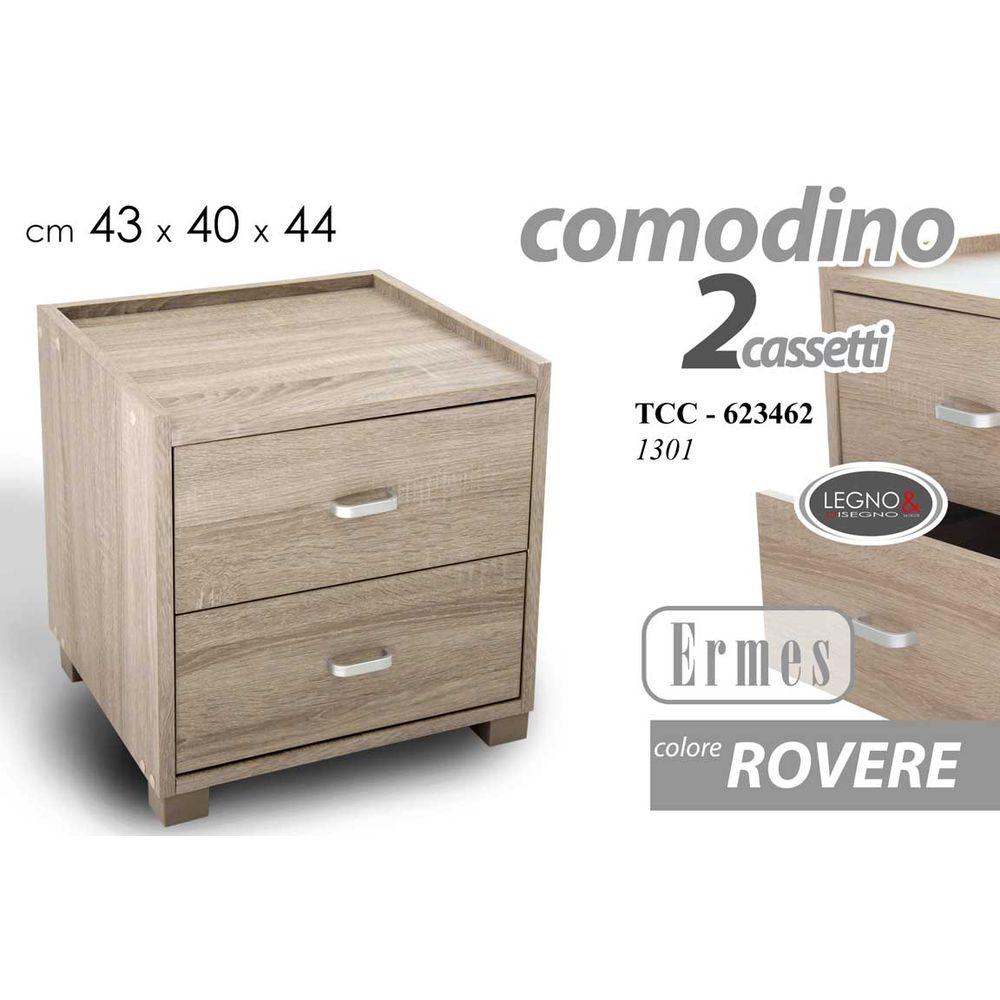Tcc/Comodino Ermes 43*40*44 1301-160 - Comodini | Mikasa