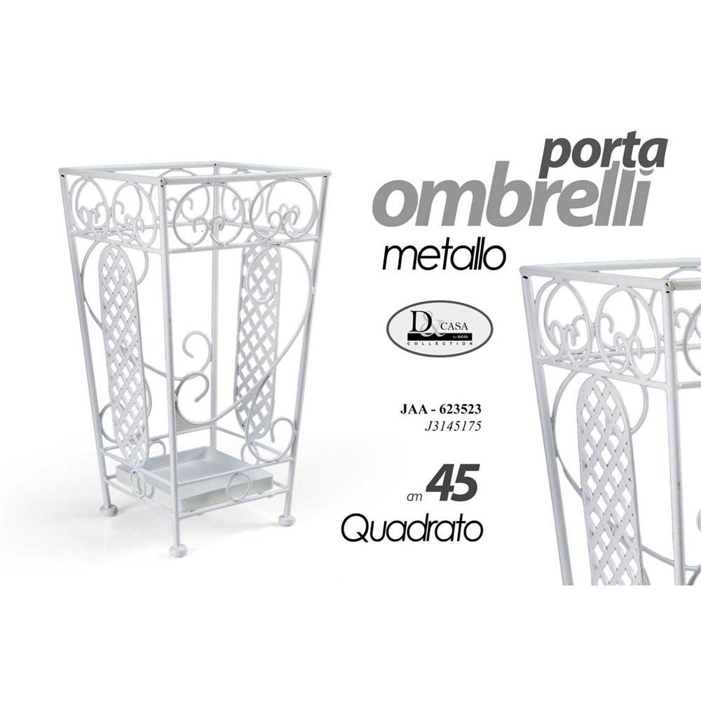Jaa/Portaombrelli Bco Rett 45Cm J3145175 - Metallo Bianco - Porta Ombrelli | Mikasa