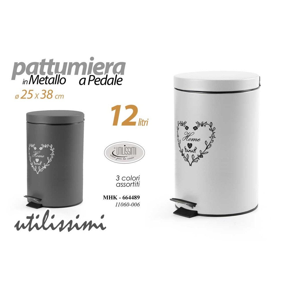 Mhk/Pattum.12L Cuore Ass 11060-006/H - Assortito - Pattumiere | Mikasa