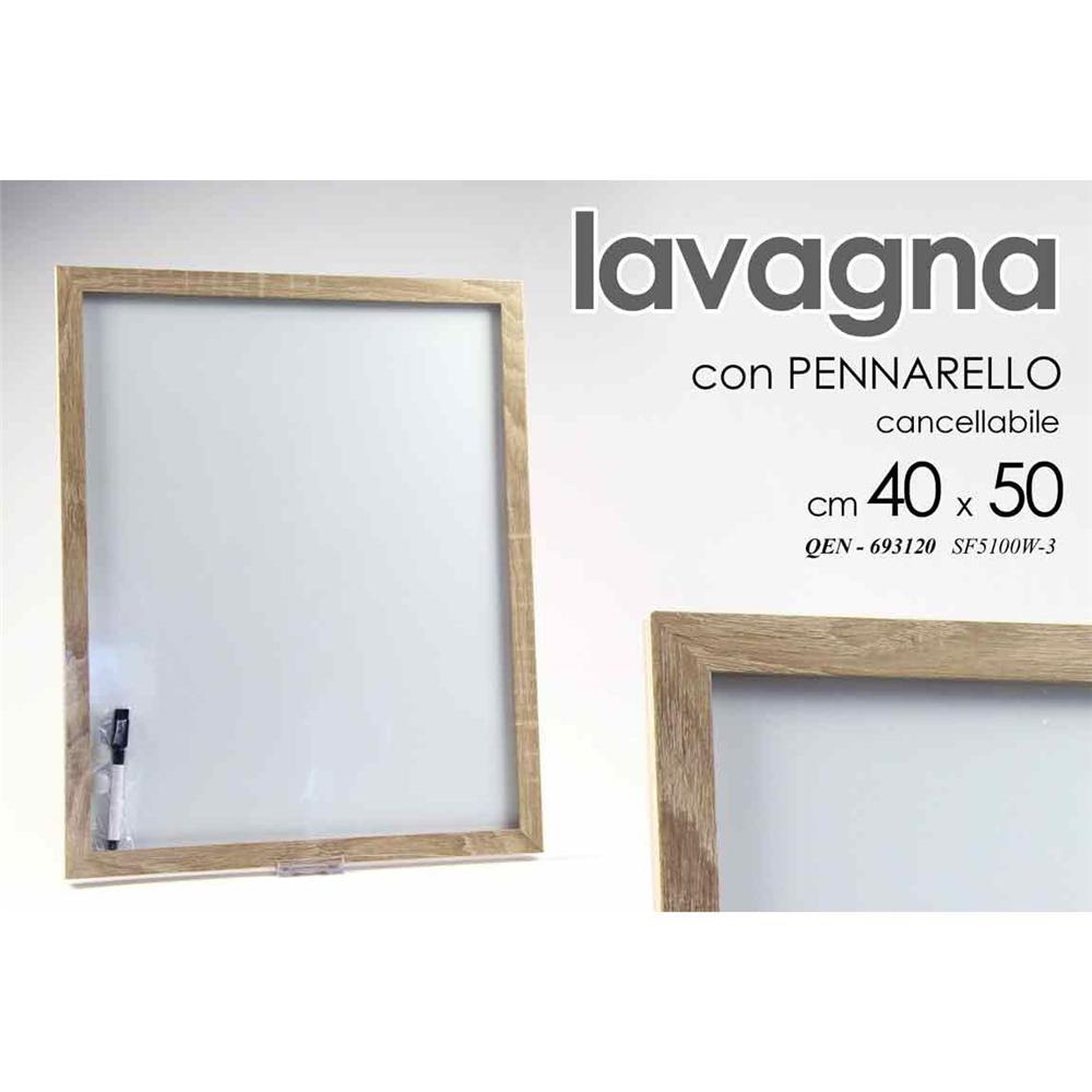 QEN/Lavagna C/Pennarello 40*50CM SF5100W-3 - Legno Beige - Lavagne | Mikasa