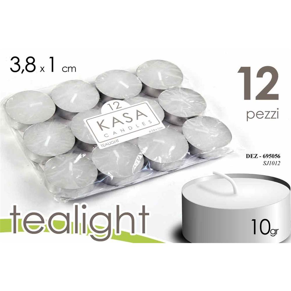 DEZ/12 TEALIGHT 3.8*1 SJ1012