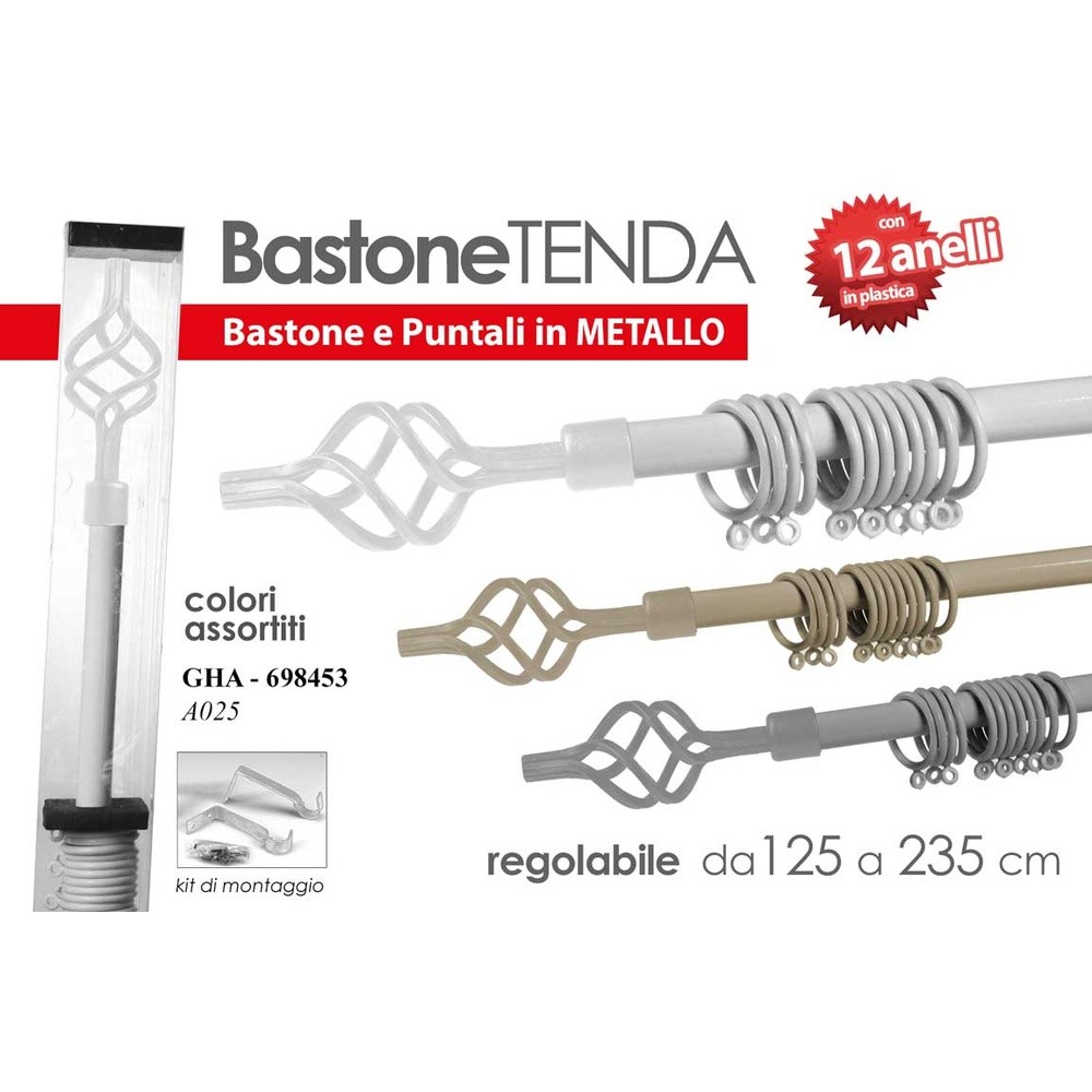 Gha/Asta 125-235 2Fi/Met+2Ga+12 T025 - Aste Tende | Mikasa