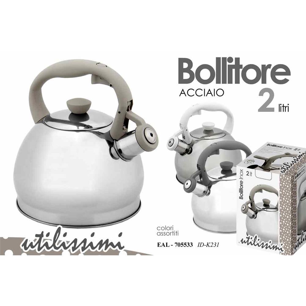 Eal/Bollitore 2Lt Ss 304-Induct Id-K231
