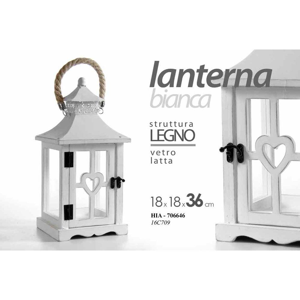 Hia/Lanterna Bca 17,5*17,5*36Cm 16C709